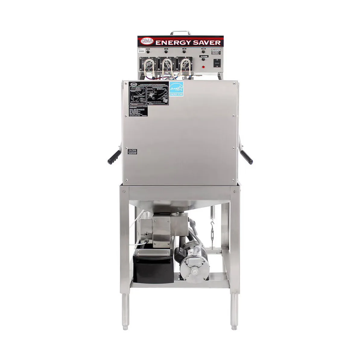CMA Dishmachines EST-AH-EXT 26" Door Type Straight Dishwasher, 40 Racks/Hr - 44 Gal/Hr - Low Temp
