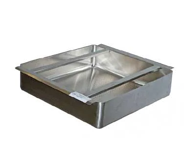 Serv-Ware SSB2025-CWP Pre-Rinse Sink Basket, with Welded Slides