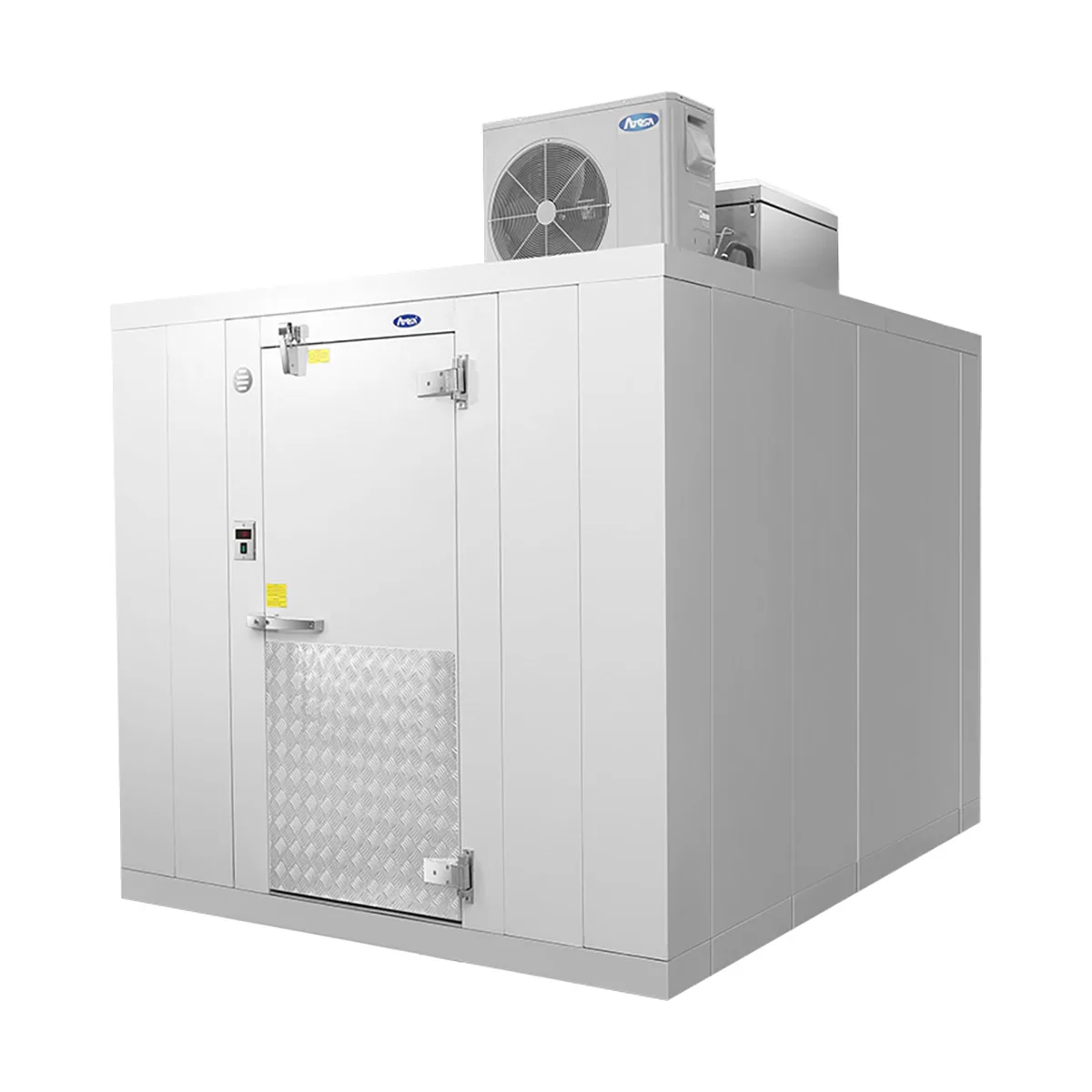 Atosa USA AWC0808TF-IL/IR Indoor 8'X8' Walk-In Cooler with Floor, Self-Contained