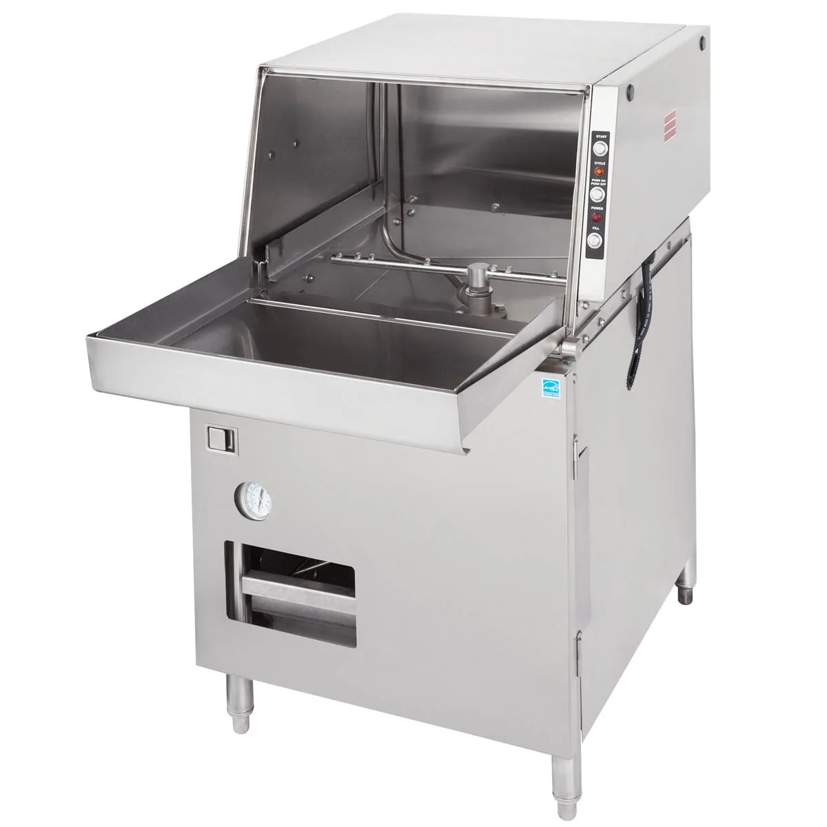 Jackson WWS DELTA 5-E 24-1/2" Door Type Undercounter Glasswasher, Low Temp - 1404 Glass/Hr - 115V