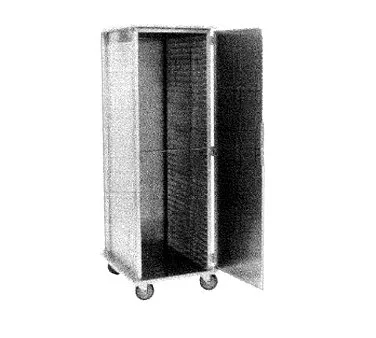 Carter-Hoffmann E8639H 1-Compartment Heated Holding Cabinet, 34 Tray Capacity, Full Solid Door, Aluminum Finish, 69-3/8"H