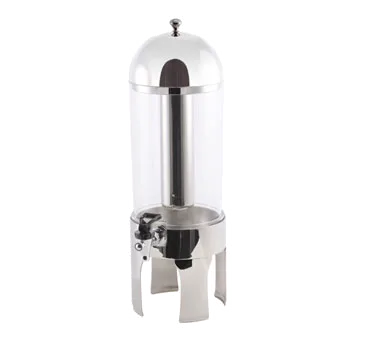 Spring USA 2511-6/7 Juice Dispenser, 7 L 25" H x 8" Dia Vessel, Tube, Adapter FA-511, NSF, Single