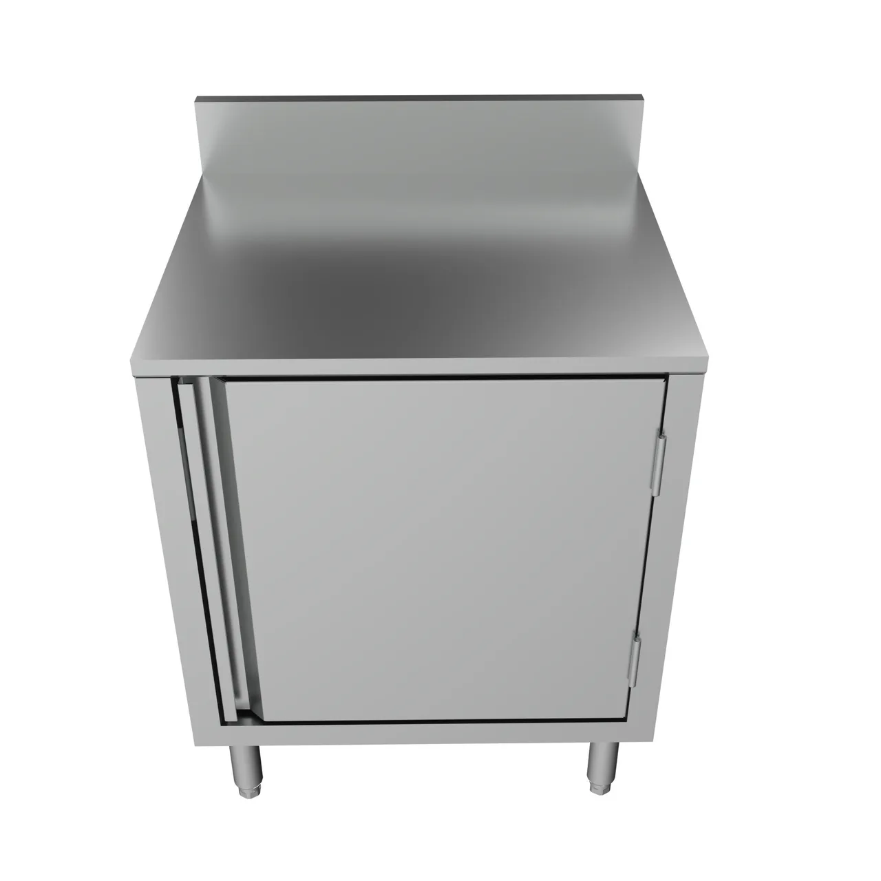 BK Resources UBC-21-W24H Well Series Underbar Cabinet, Flat Top with Raised Edge