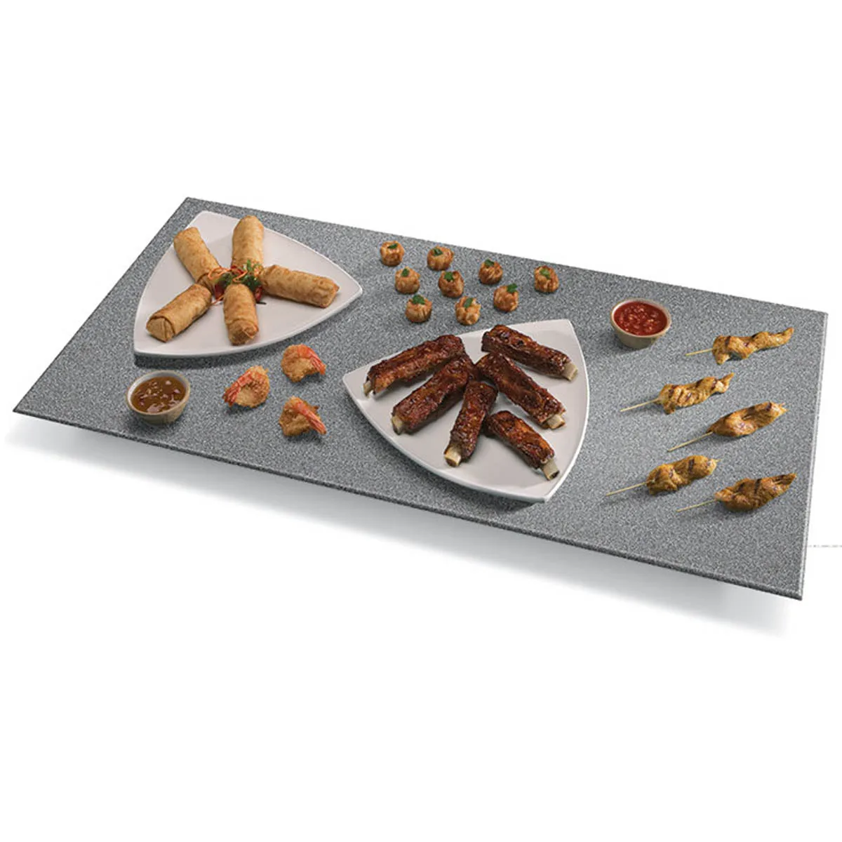 Hatco GRSS-2418 Glo-Ray® Heated Simulated Stone Shelf, Portable