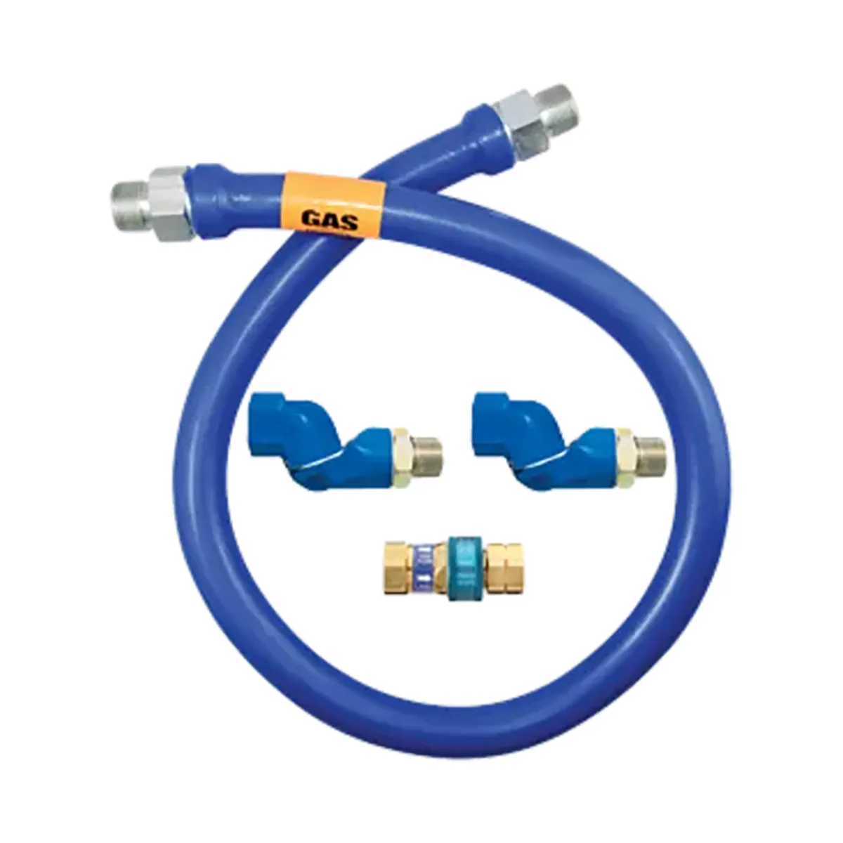 Dormont 1675BPQ2S36BX SnapFast 36" Gas Connector Kit w/ Double Swivel MAX, 3/4" Dia., in Box