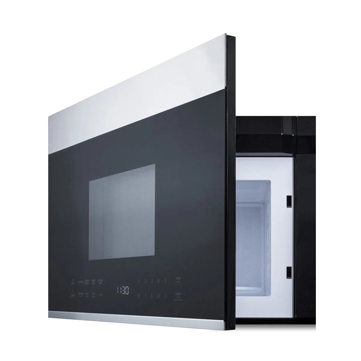 Summit MHOTR24SS 24" 1000 Watts Over-the-Range Microwave Oven, 1.34 cu. ft.