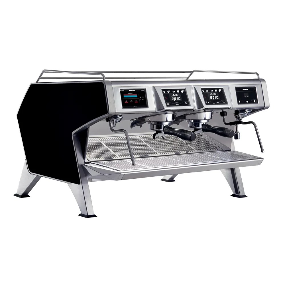 GRINDMASTER Beverage EPIC 2 BLACK Espresso Cappuccino Machine - 2 group / Automatic