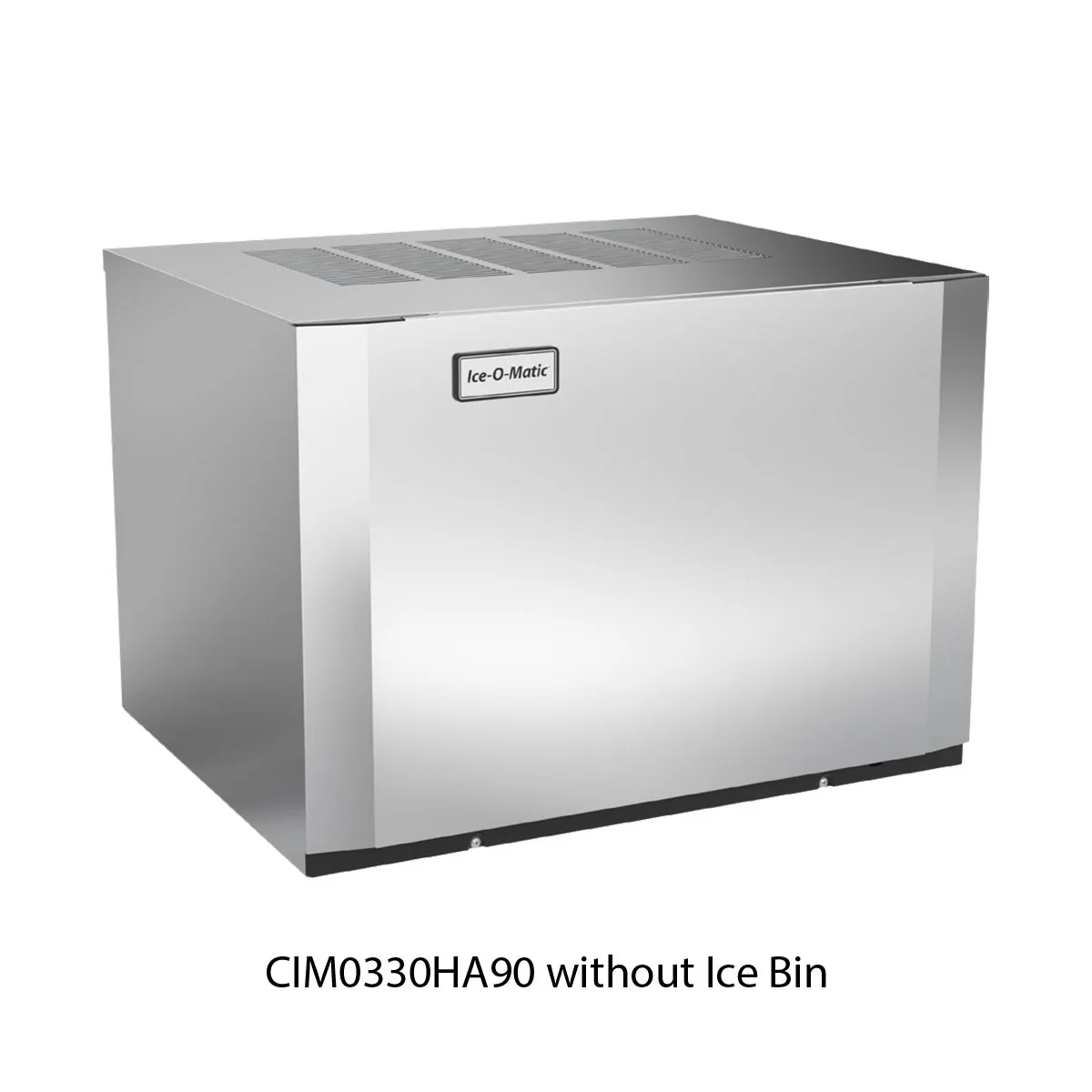 Ice-O-Matic CIM0330HA90/B55 Air Cooled Half Cube 313 lb Ice Machine with Bin, 510 lb Storage
