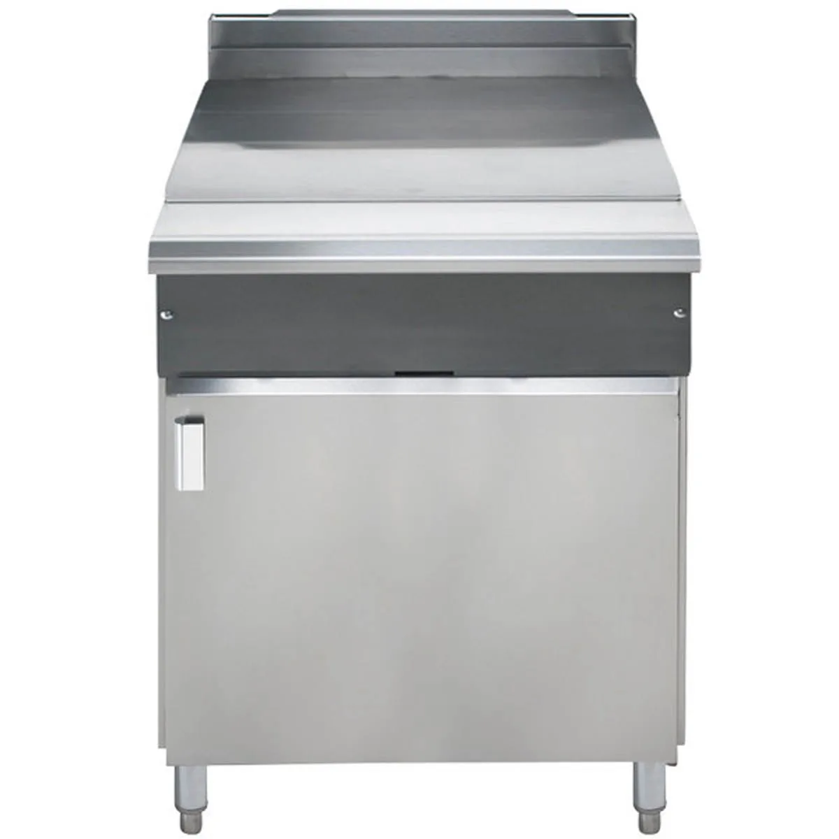 Vulcan VWT24B 24" Gas Heavy Duty Range w/ 24" Work Top Spreader, (1) Cabinet Base, 4" Stub Riser on 6" Adjustable Legs