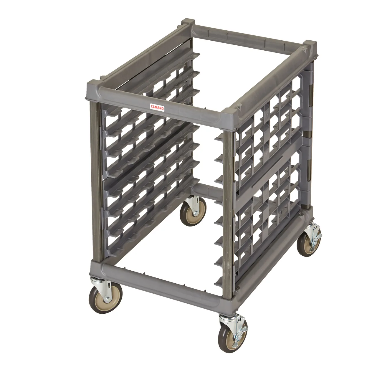 Cambro UPR1826U15580 15 Half Size End Load Undercounter Sheet Pan Rack - Unassembled