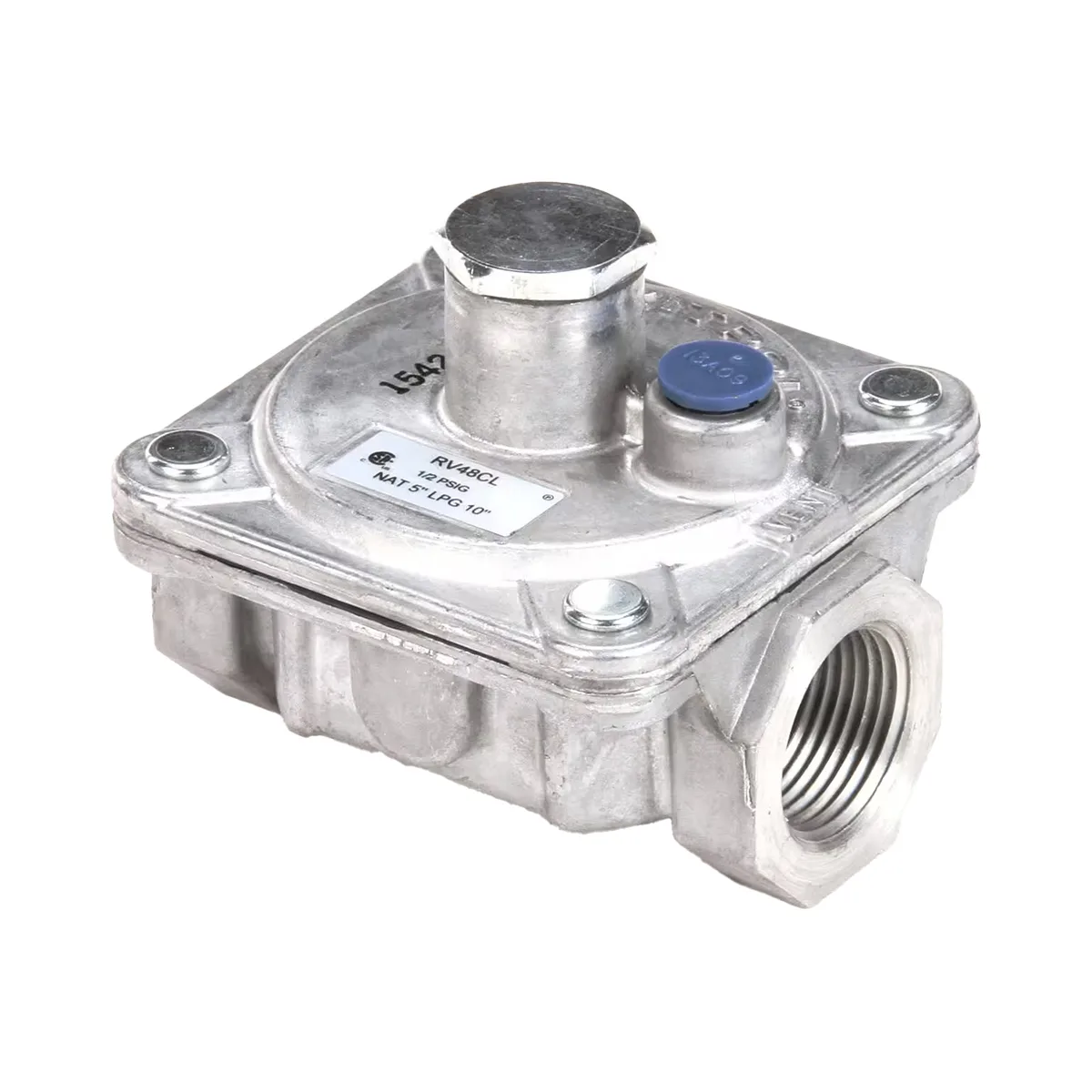 Dormont RV48CL-32 Convertible Gas Regulator, 1/2" X 1/2" - 230,000/368,000 BTU/hr capacity