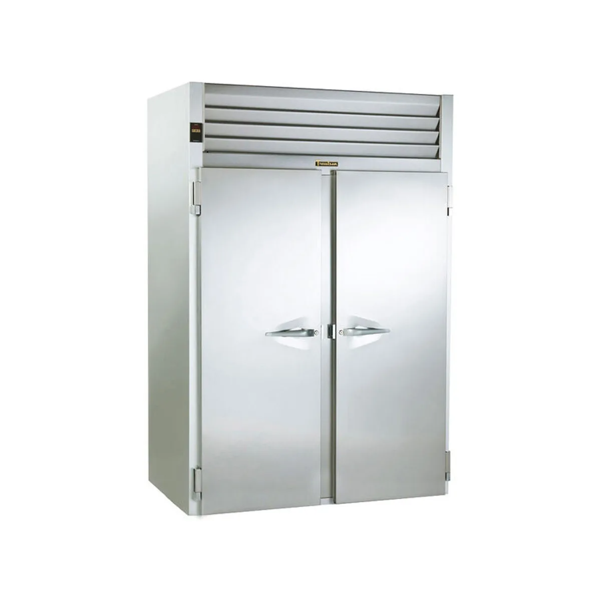 Traulsen RI232L-COR01 2-Section Heated Holding Cabinet, Roll-In, 74.2 cu ft, Stainless Steel, Full-Height Solid Doors, Left/Right Hinged