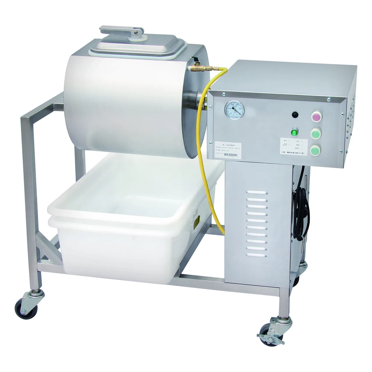 Omcan USA 41514 Vacuum Meat Marinator with 1/4 HP Motor