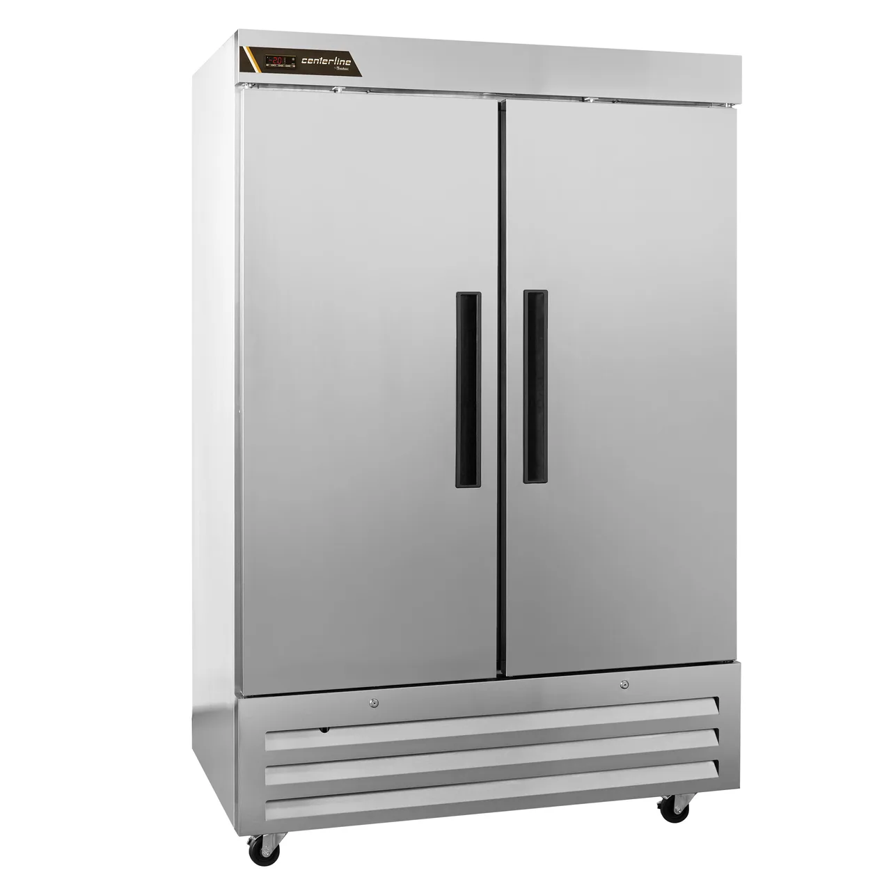 Traulsen C Series CLBM-49R-FS-LL 54" 2-Section Reach-In Refrigerator w/ Left Hinged Solid Doors, 44 cu. ft.