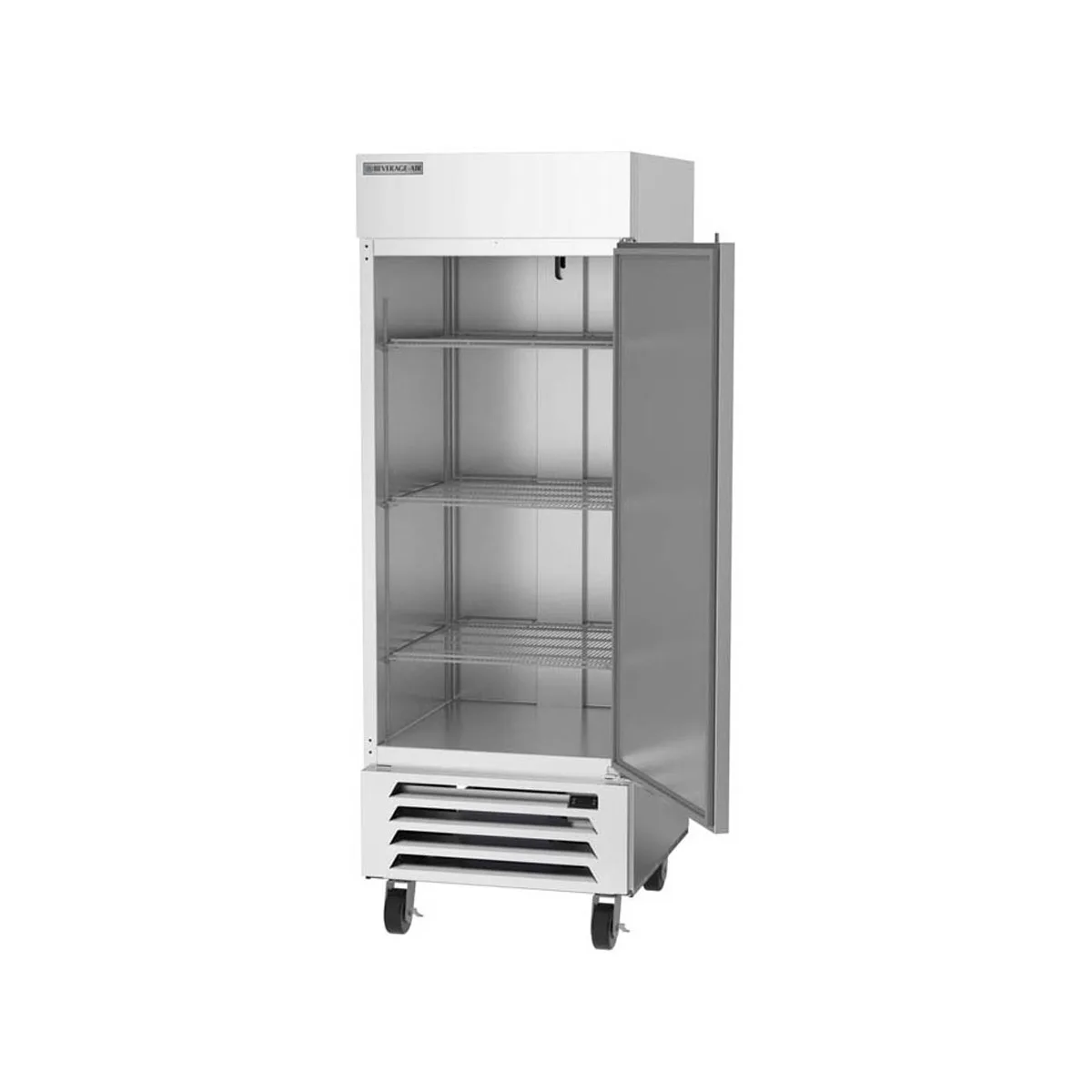 Beverage Air HBF27HC-1 30" 1-Solid Door Reach-In Freezer, Bottom Mounted, 25.97 cu. ft., Stainless Steel