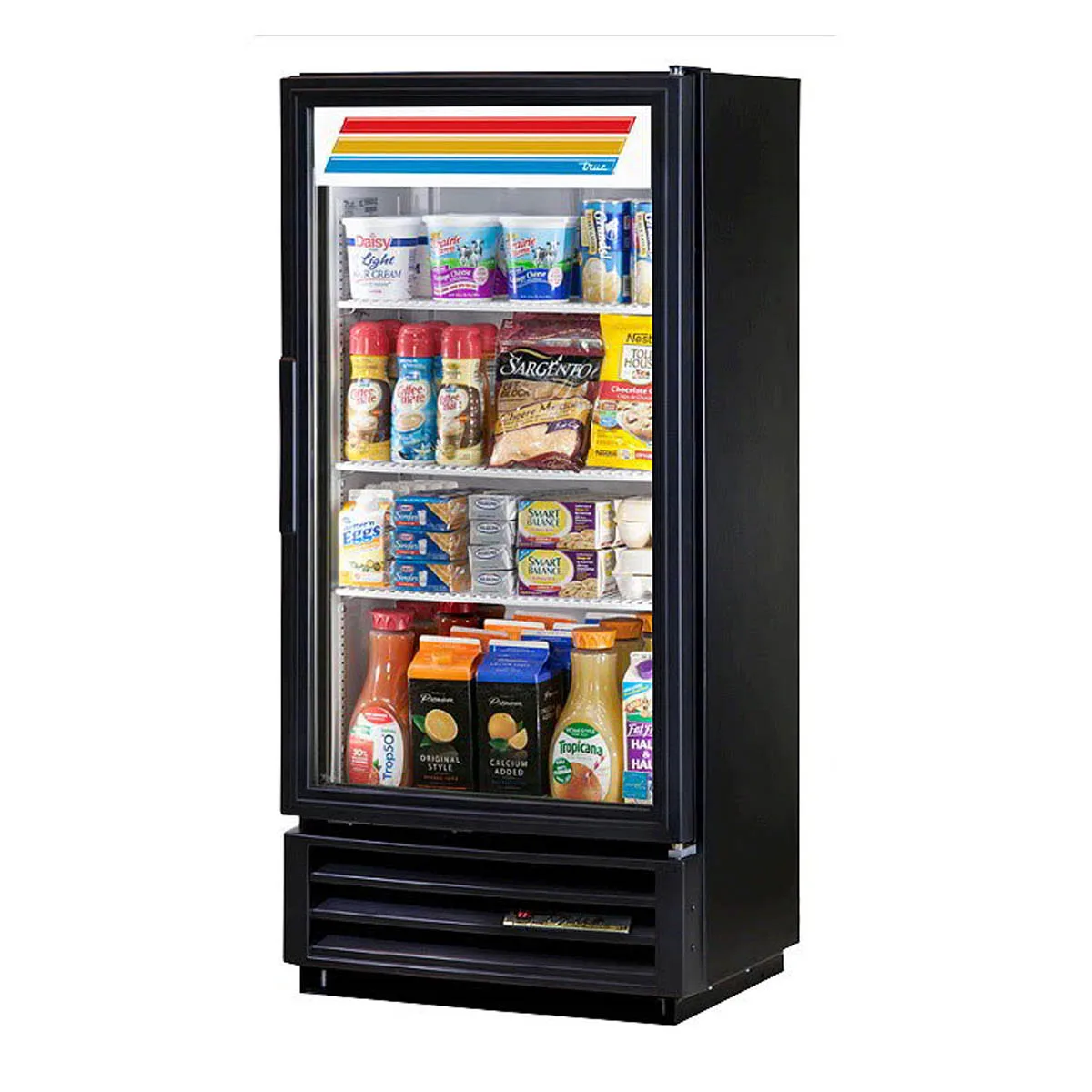 True GDM-10SSL-HC~TSL01 24" Slim Line One Glass Door Refrigerated Merchandiser, 6.7 cu. ft.