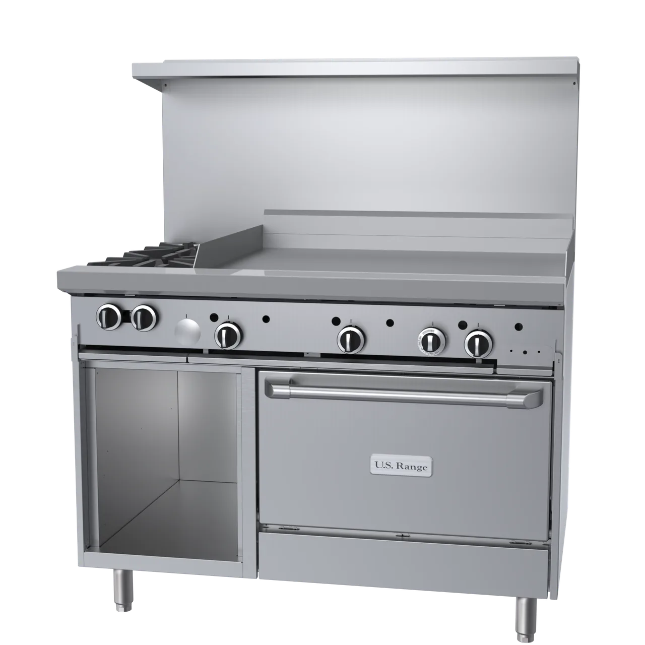 Garland US Range U48-2G36CS Gas 48" Restaurant Range