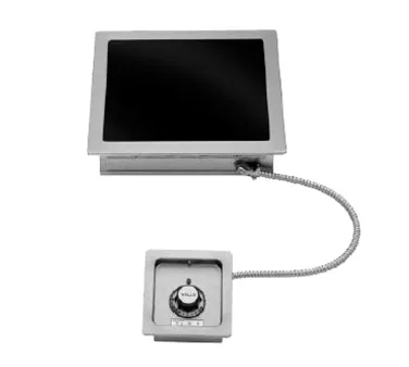 Wells HC-1006 13" Electric Built-In Hotplate w/ (1) Burner, Black Ceramic Glass, Infinite Controls, 1.4 kW, 120v