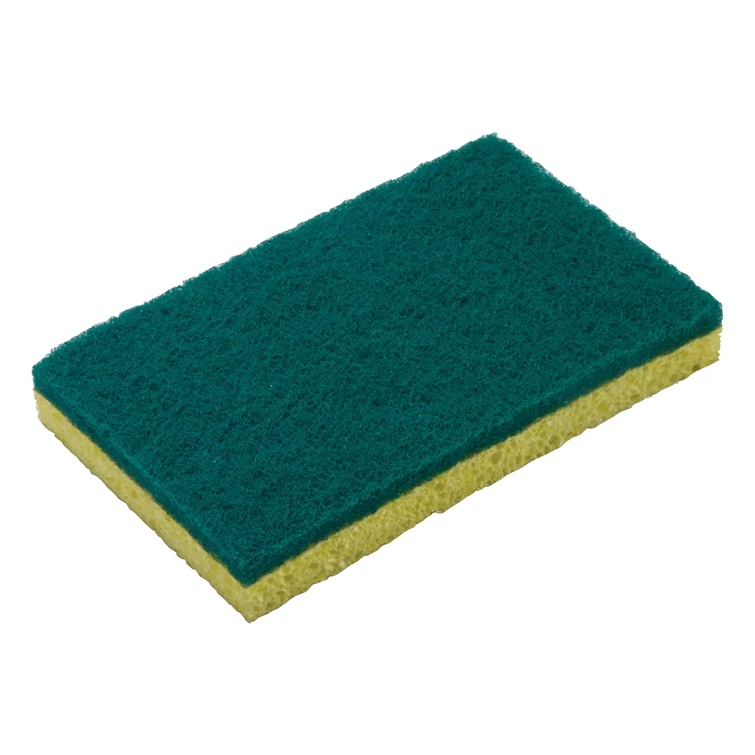 Winco SP-SC63 Scrub Sponge, 6" L x 3-5/8" W General Duty Cellulose Pads - 3/Pack