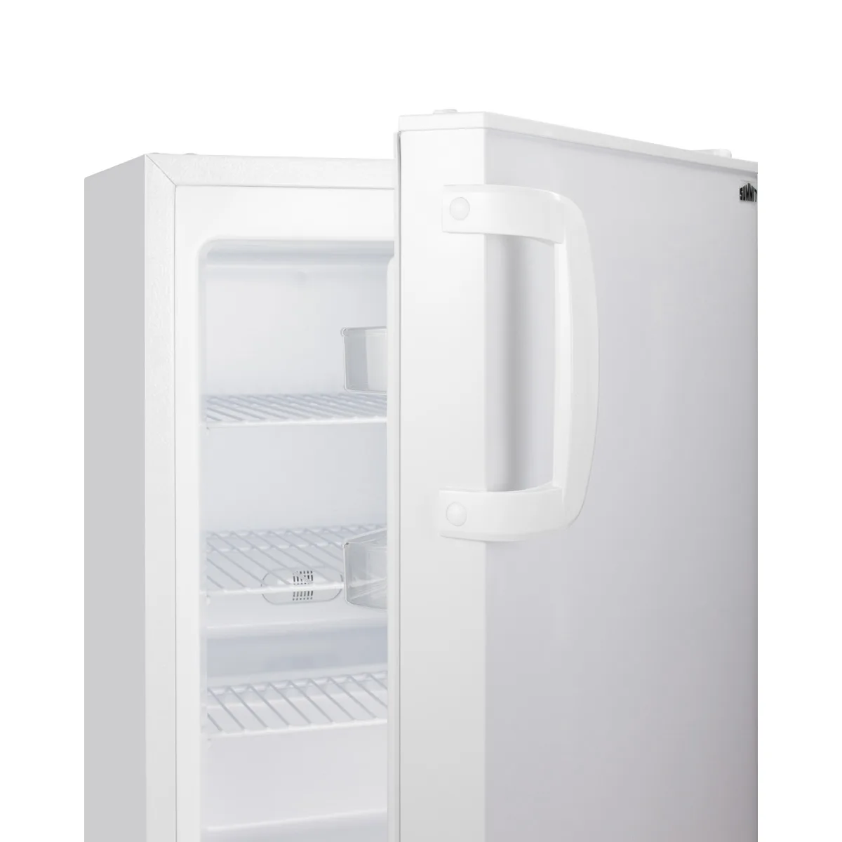Summit ALFZ36 20" Built-in or Freestanding Undercounter Freezer in White, 2.68 cu. ft.