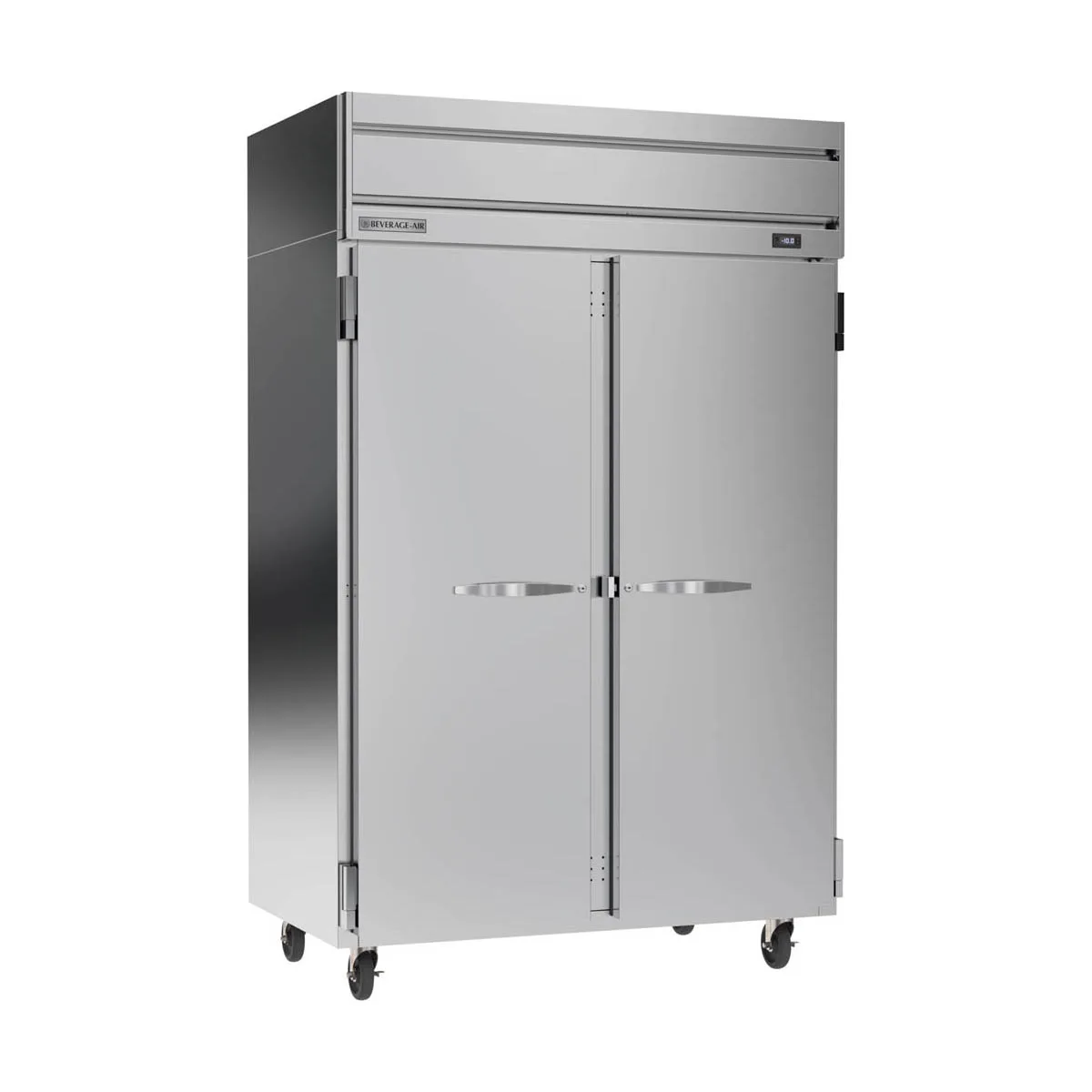 Beverage Air HFP2HC-1S 52" 2-Solid Door Reach-In Freezer, Top Mounted, 45.2 cu. ft., Stainless Steel Front