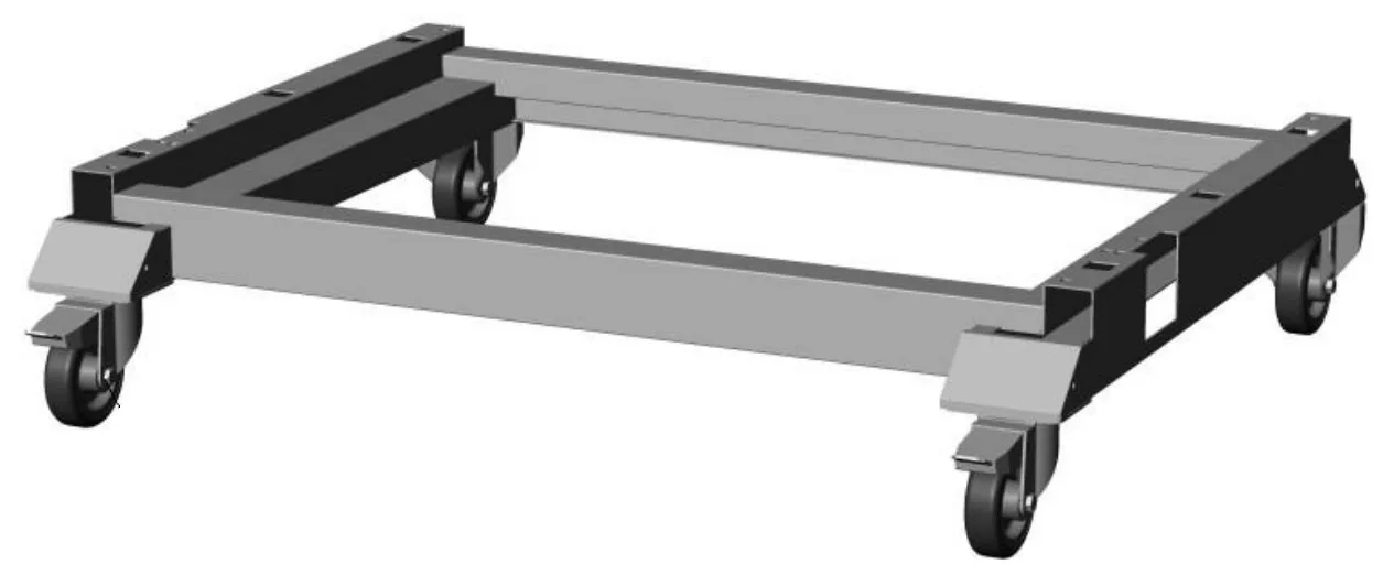 Vulcan VPP-CASTER28 PRECIPAN Caster Frame Kit for 28 Gallon Electric Tilting Braising Pan