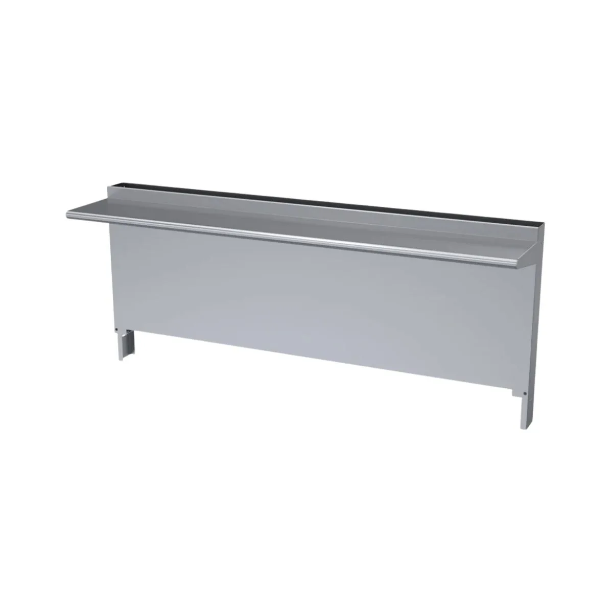 Garland US Range CCHS-72 Cuisine Backguard/Flue Riser, with Single High Shelf