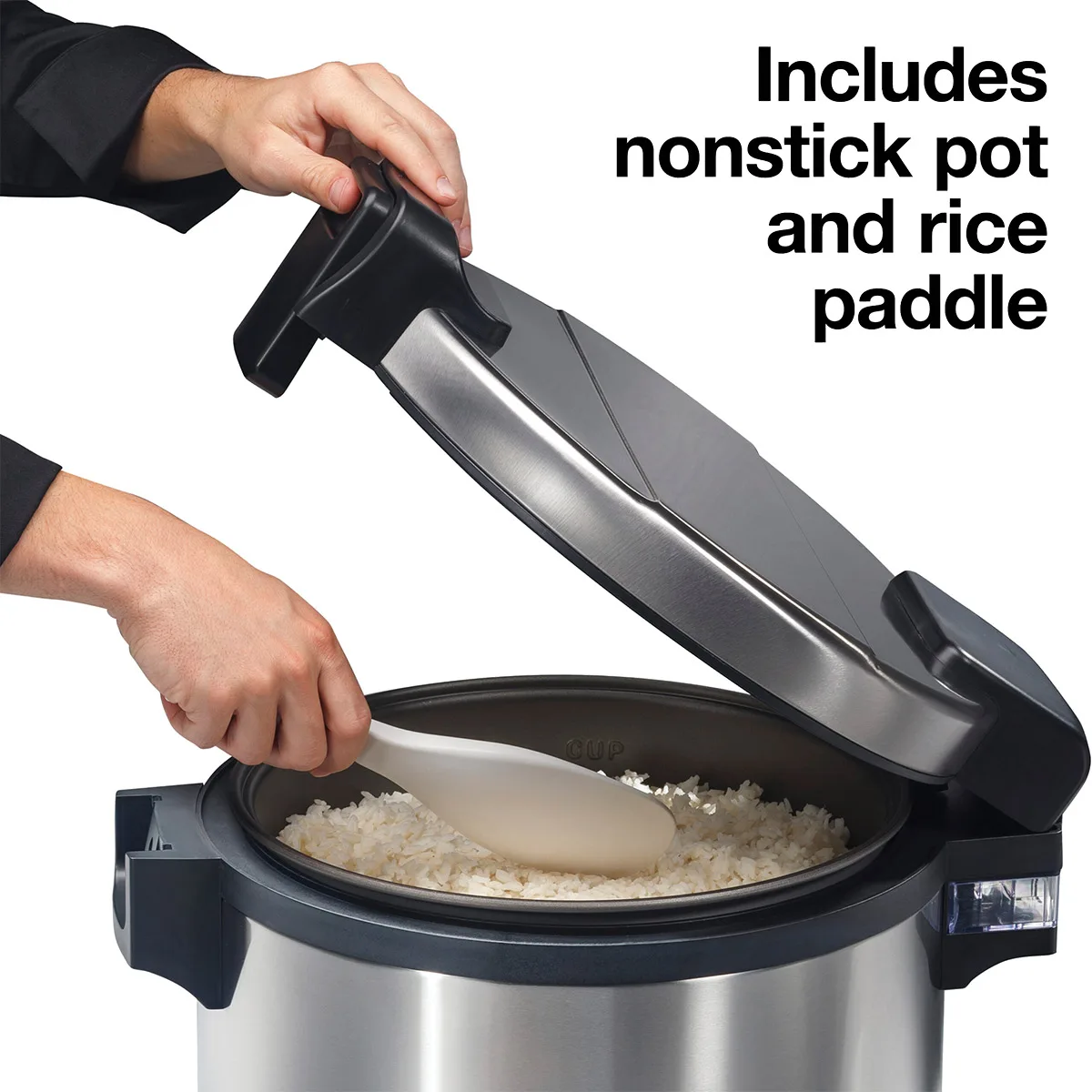 Hamilton Beach 37580 Proctor Silex Commercial 60 Cups Rice Warmer, 120V, 103W