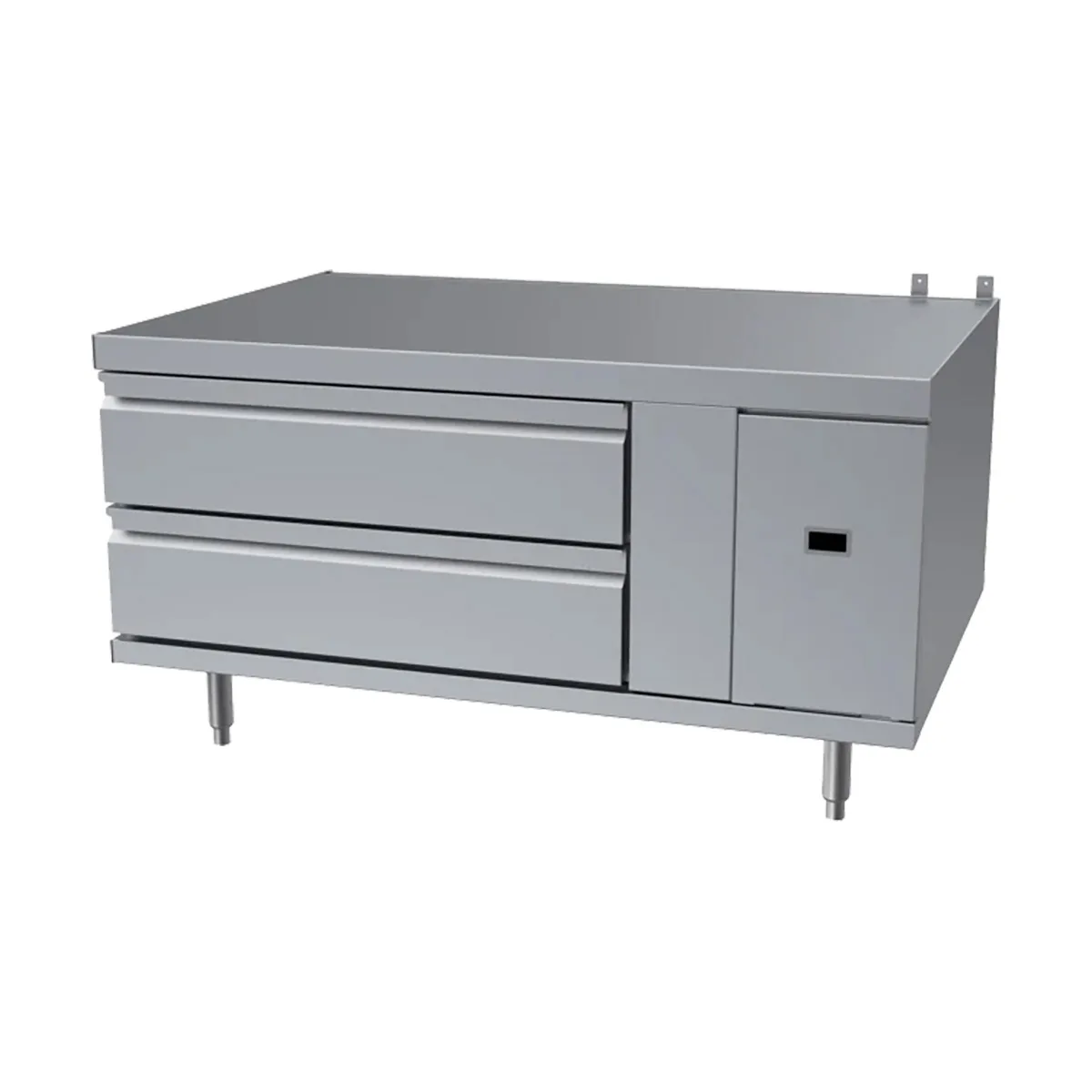 Garland US Range UN17R48 48" 2 Drawers Polar Cuisine Refrigerated Chef Base, Remote
