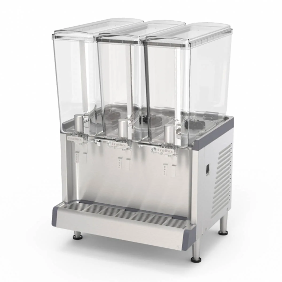 Crathco CS-3L-16-290 Beverage Dispenser with 3 Bowls / Agitator Type - 4.75 Gal (each) - 1/10 Hp