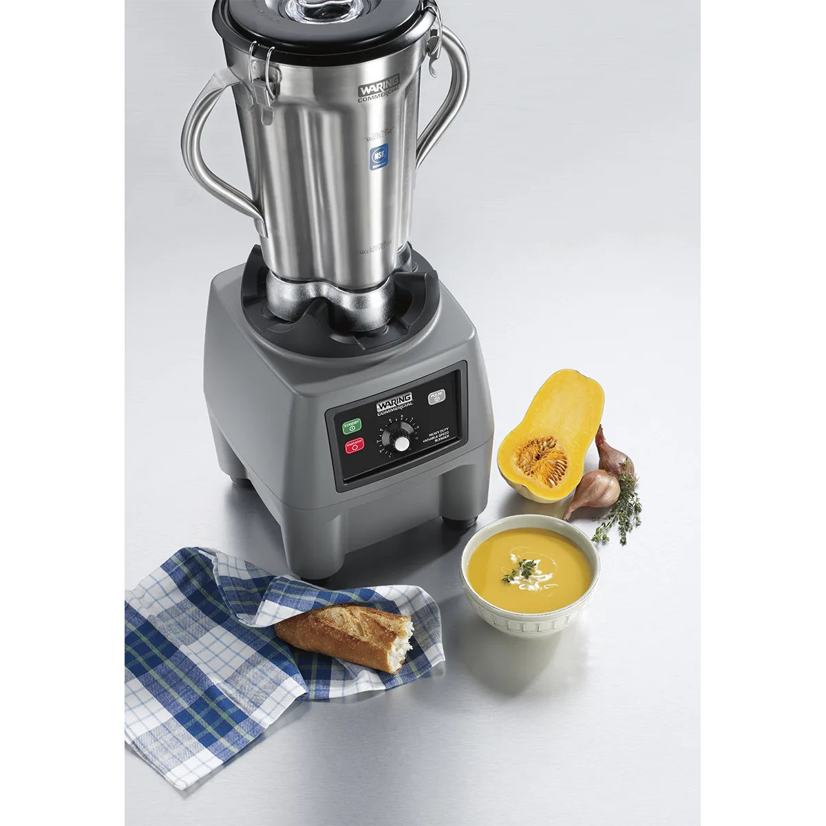 Waring CB15V Variable Speed Countertop Food Blender,Removable Stainless Steel Container