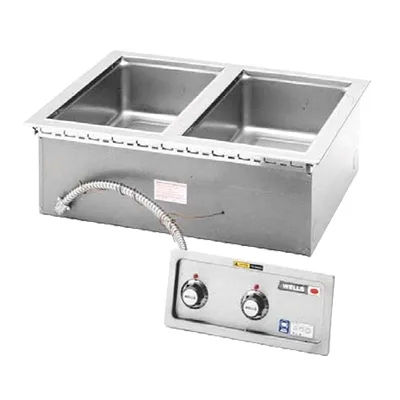 Wells MOD-127T Food Warmer, Top-Mount, Built-In, Electric, Thermostat Control