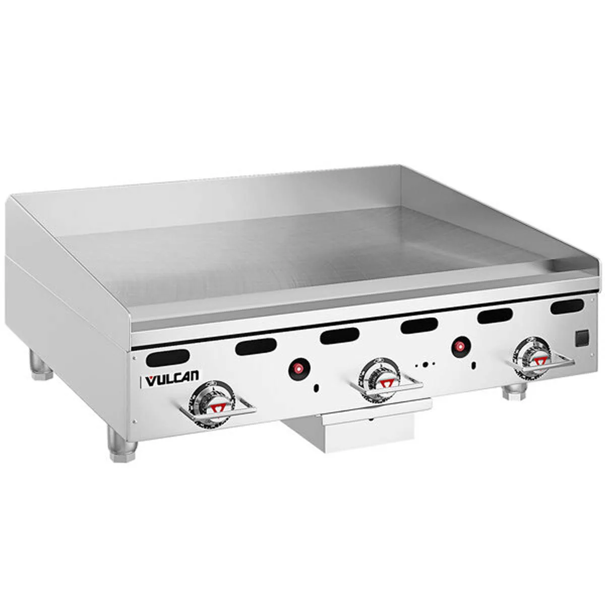 Vulcan MSA36-30 36" Countertop Gas Griddle, Snap-Action Thermostat, 30" Deep, 81.000 BTU