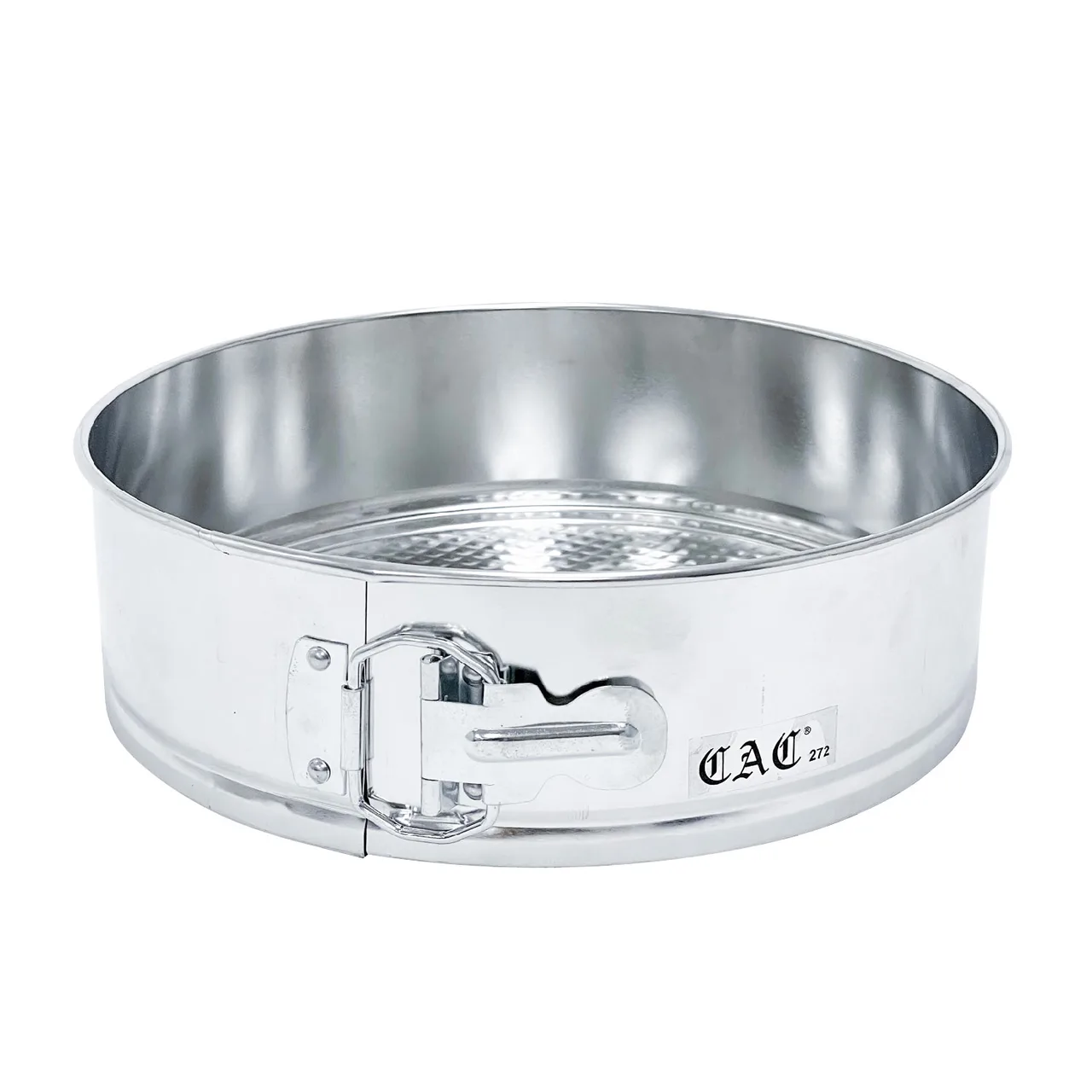 CAC China TNSP-093 Springform Pan, 9" dia. x 3"H, Round, Removable Bottom, Tin