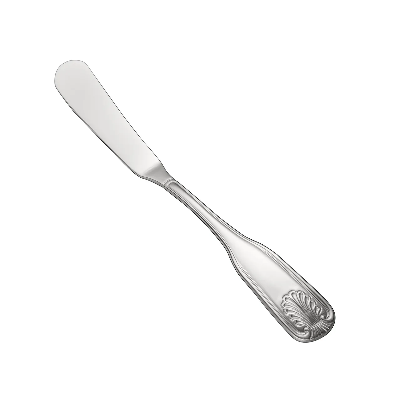 CAC China 3001-12 Phoenix Butter Spreader, 7-1/8"L, Heavy Weight, 18/0 Stainless Steel - 1 Dozen