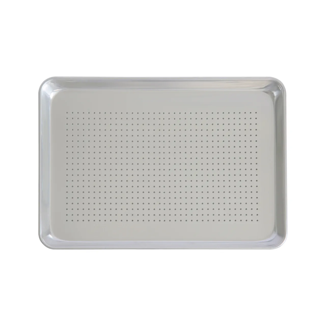 CAC China ASHP-1318P Half-Size Sheet Pan, 18"L x 13"W, Perforated, 20 Gauge, Aluminum