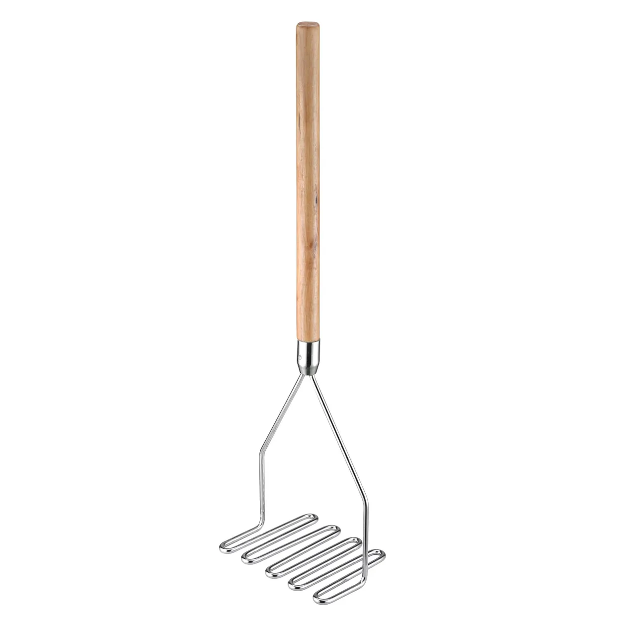 CAC China PMSW-24T Potato Masher, 6-3/8"W x 5-1/8"D x 24"H Rectangle with Wooden Handle