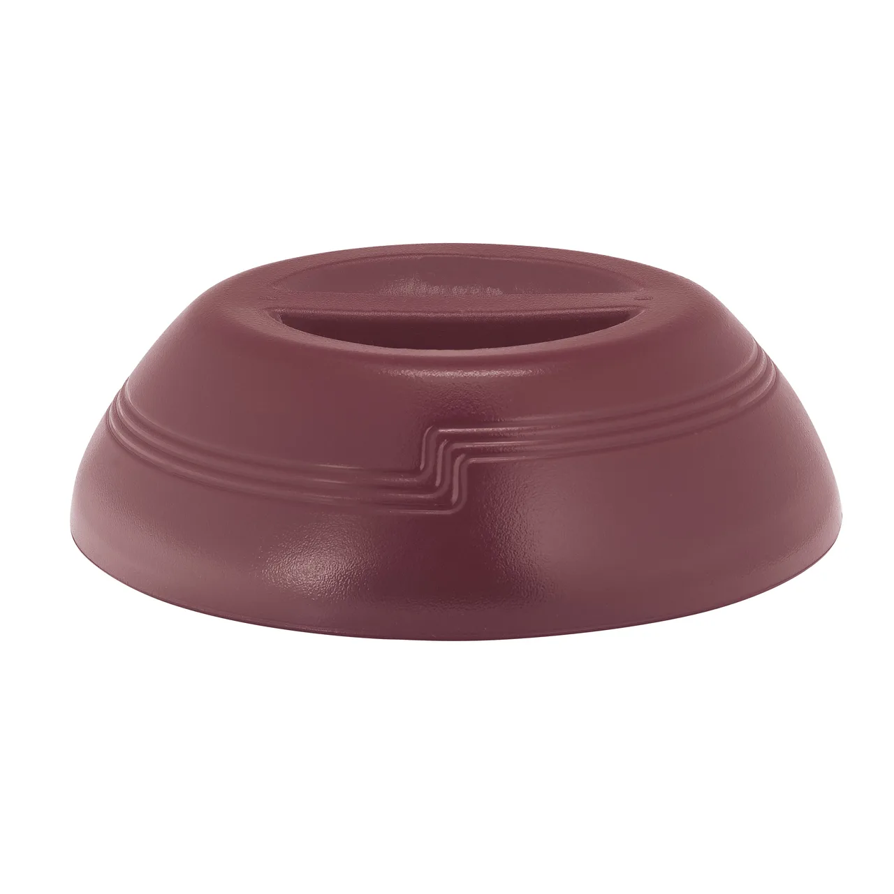 Cambro MDSD9487 Insulated Dome Cover, Fits 9" Plate Bases, 10-1/4" Ø x 3-3/16" H, Red PP, USA Made