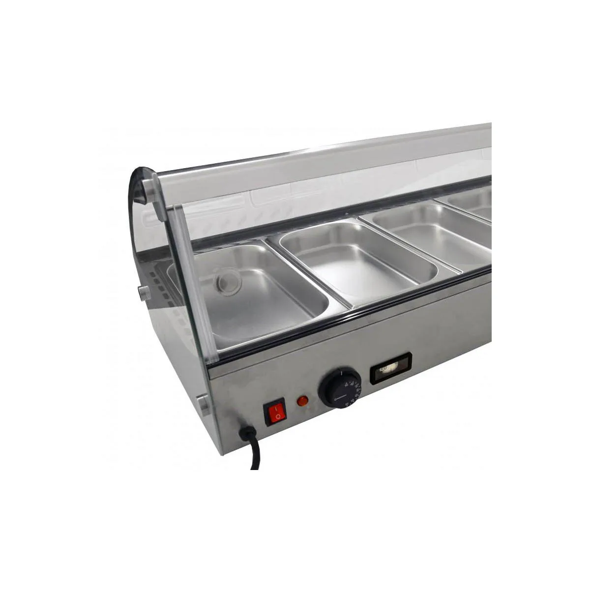 Omcan USA 43119 44" Countertop Heated Deli Display Case