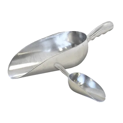 Omcan USA 27683 Ice Scoop, 58 oz, Solid Aluminum Construction, Round‑Bottom Design