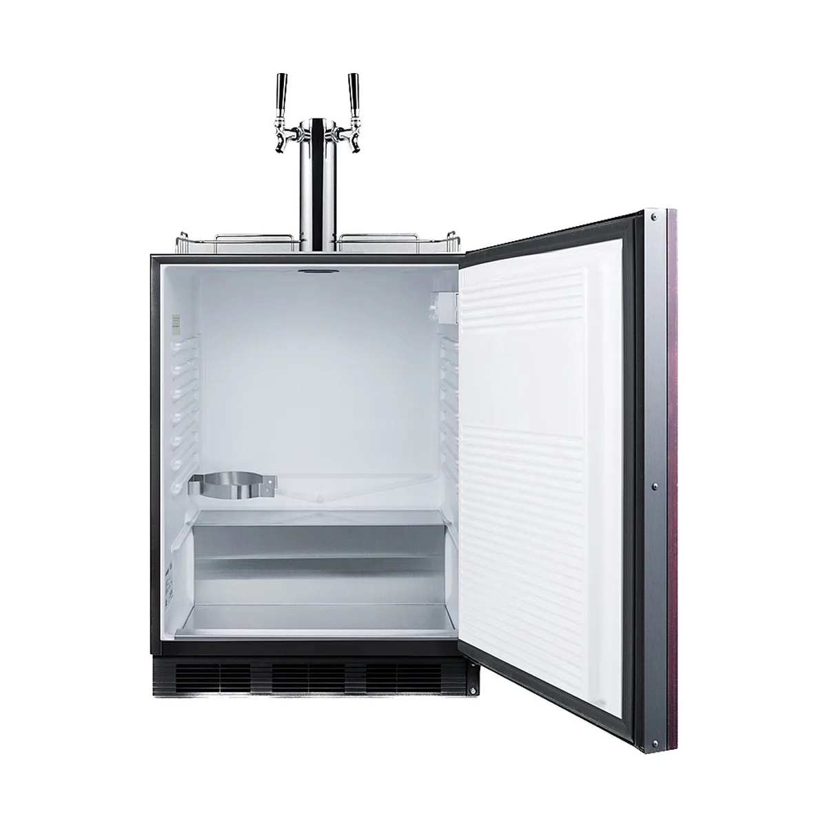 Summit SBC58BLBIADAIFCFTWIN 24" Cold Brew Coffee Dispenser, ADA / 5.5 cu. ft. - 115V