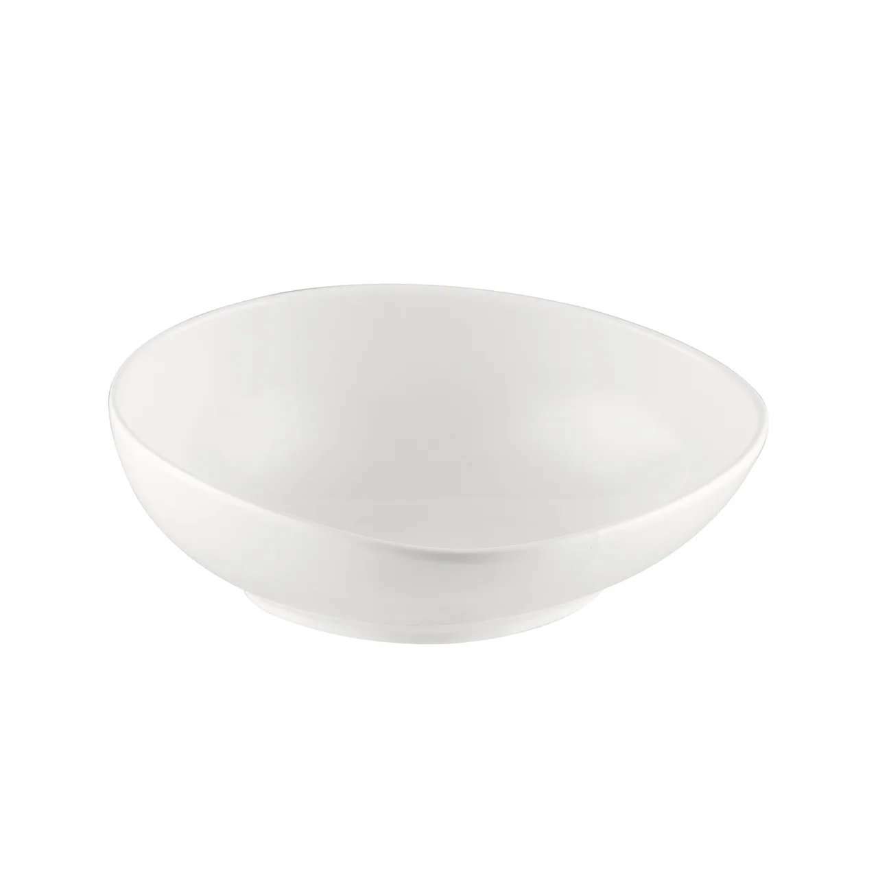 CAC China BRT-B9 Beret Bowl, 8¾" (20.25 oz) Bone White Porcelain, General Usage - 1 Dozen