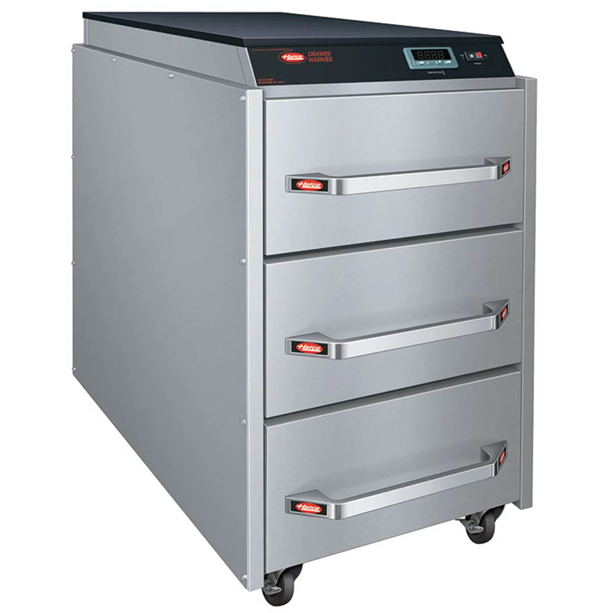 Hatco CDW-3N Drawer Warmer, Narrow Three Drawer, Free Standing