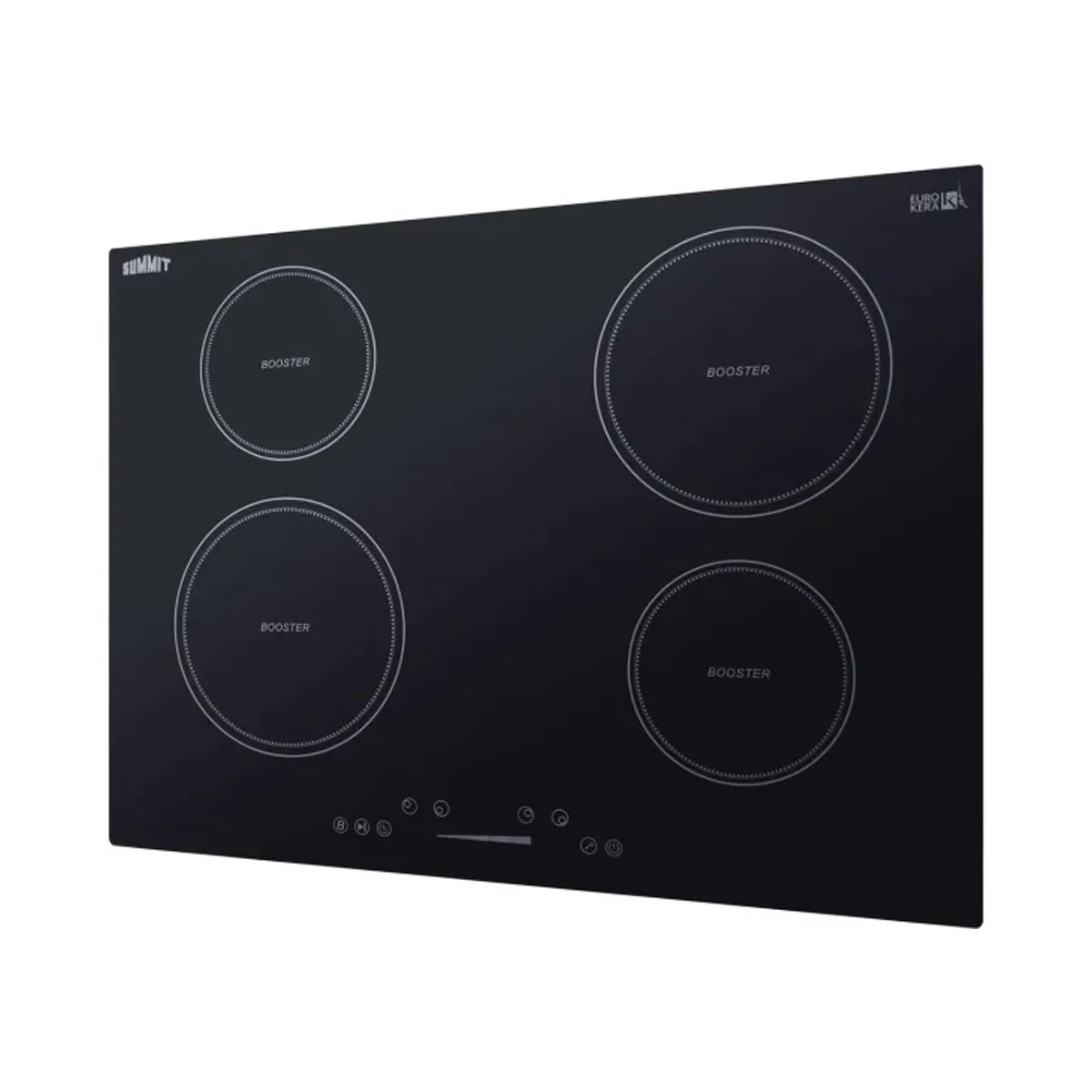 Summit SINC4B301B 30" W Drop-In Induction Range
