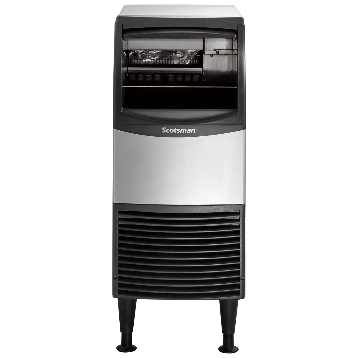 Scotsman CU0715MA-6 Air Cooled Ice Maker with Bin, Dice Cubes, 80 lbs/Day, 50hz Export Model