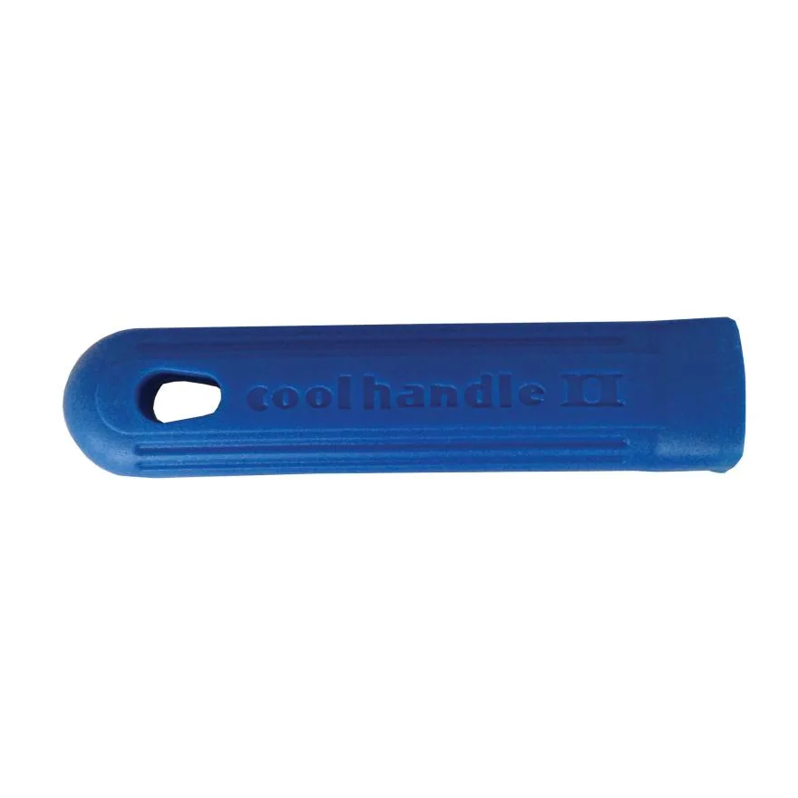 Omcan USA 43340 Cool Handle Pan Sleeve, Fits 10" Fry Pans, Silicone Construction, Blue Color