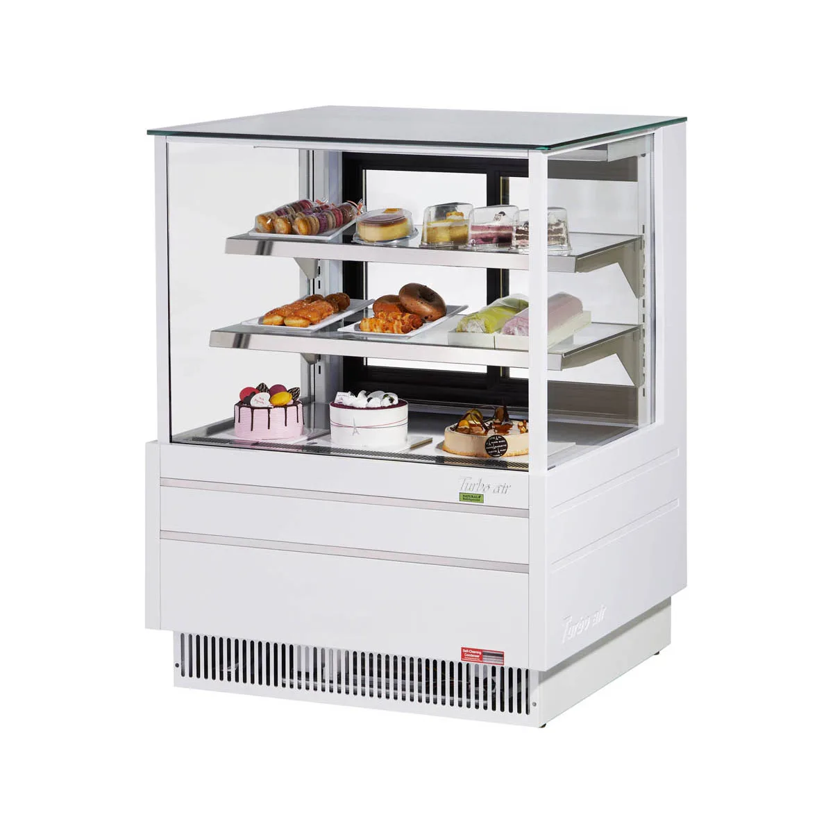 Turbo Air TCGB-36UF-W(B)-N 36" Refrigerated Display Case