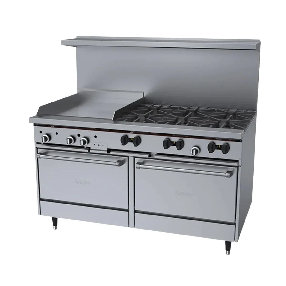 Garland US Range X60-6G24RR-SIGNATURE 60" Gas Restaurant Range