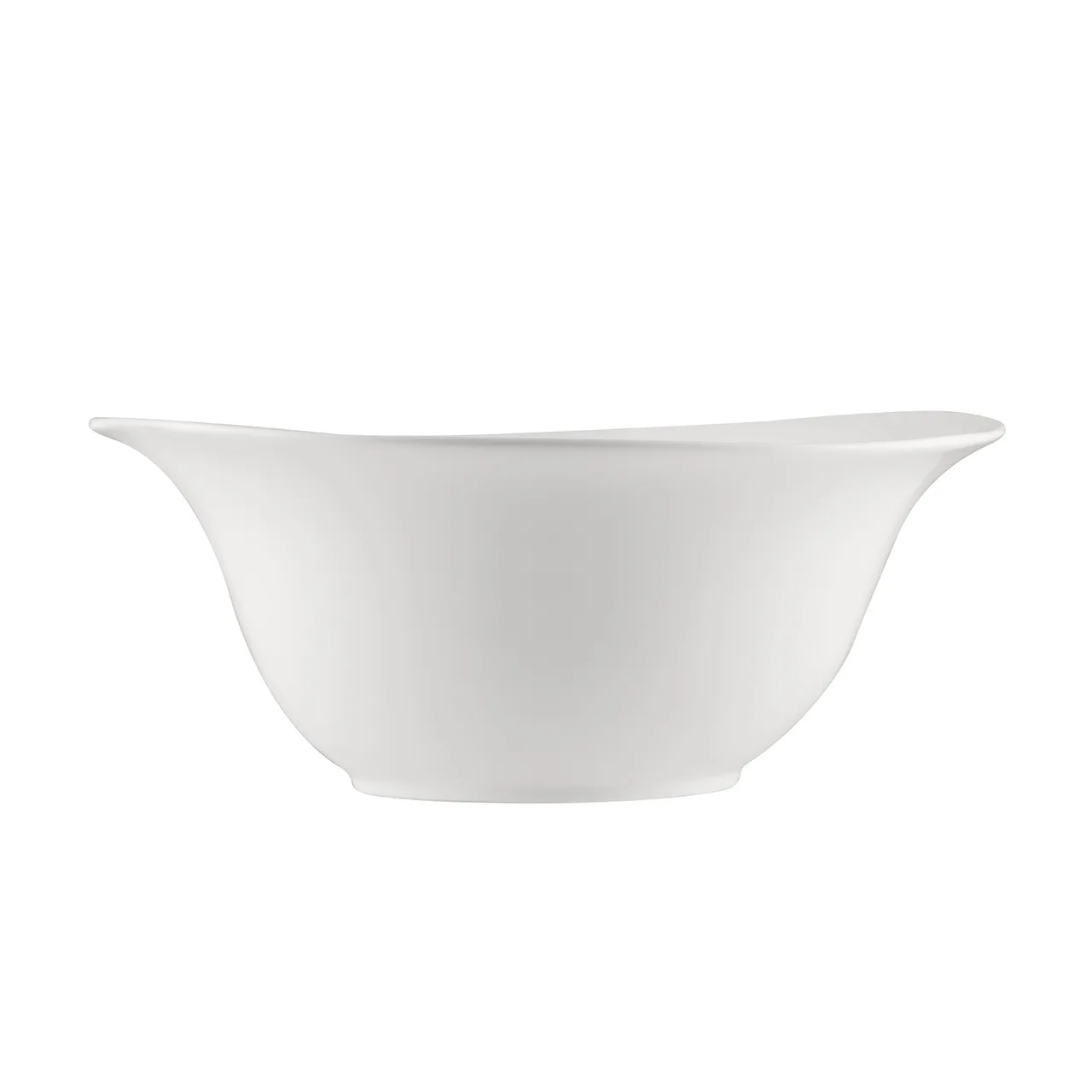 CACChina BHM-MB12 Bahamas Salad Pasta Bowl 12" 89.5 Oz Round Embossed Bone White Porcelain - Dozen
