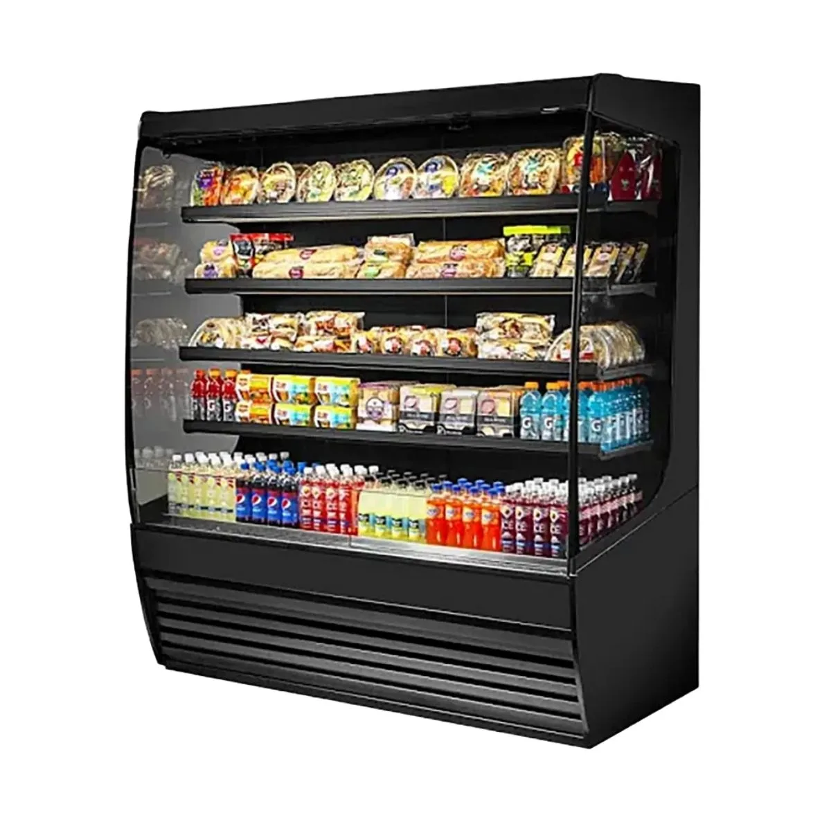Federal Industries VRSS6078C 59" Vision Series Refrigerated Self-Serve High Profile Merchandiser